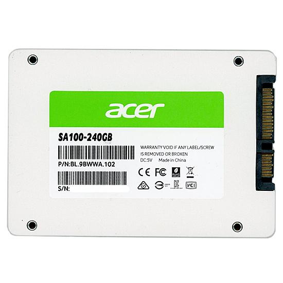 acer（エイサー） 【中古】Acer 2.5インチ SSD SA100 240GB 88NV1120+