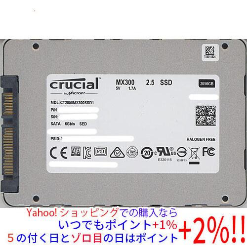 crucial MX300 【中古】crucial 2.5インチ 内蔵型 SSD CT2050MX300SSD1 