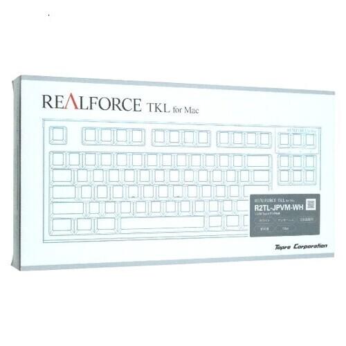REALFORCE 【中古】東プレ USBキーボード TKL for Mac R2TL-JPVM-WH 