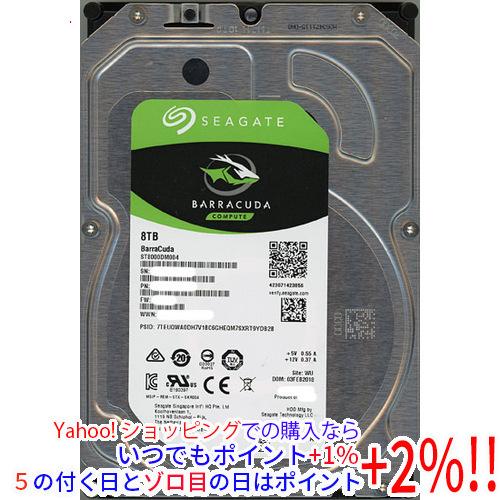 爆買【中古】SEAGATE HDD ST8000DM004 8TB SATA600 40000〜41000時間 