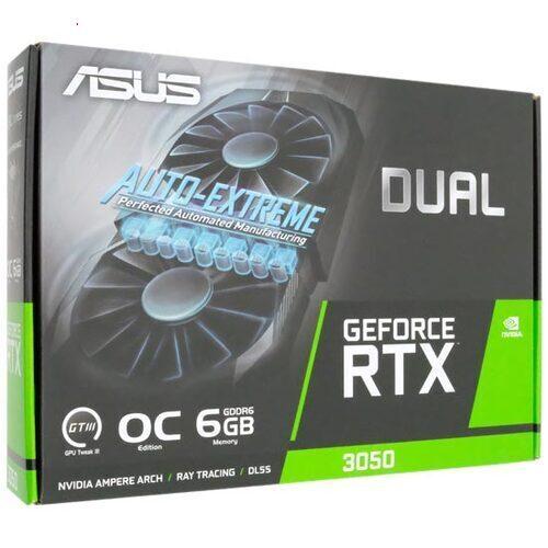 ASUS（エイスース） 爆買【中古】ASUS グラボ DUAL-RTX3050-O6G PCIExp