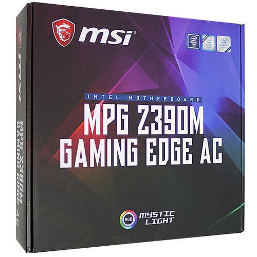 爆買【中古】MSI MicroATXマザーボード MPG Z390M GAMING EDGE AC 