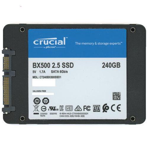Crucial SSD 1TB 2.5インチ BX500【中古】 中古】crucial 2.5インチ 内蔵型 SSD BX500 CT240BX500SSD1 240GB 1000
