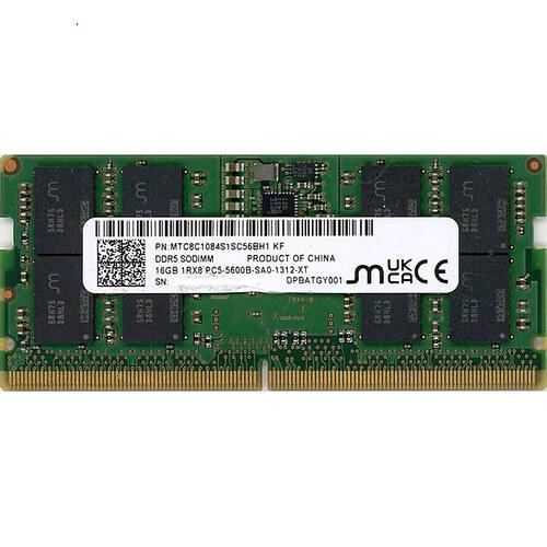 中古】Micron ノート用 MTC8C1084S1SC56BH1 KF SODIMM DDR5 PC5-5600
