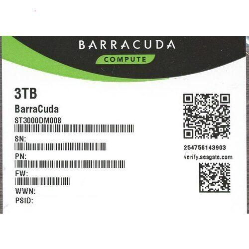 Seagate（シーゲイト） 爆買【中古】SEAGATE HDD ST3000DM008 3TB