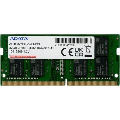 中古】ADATA ノート用 AO1P32NCTV2-BMCS SODIMM DDR4 PC4-3200AA PC4