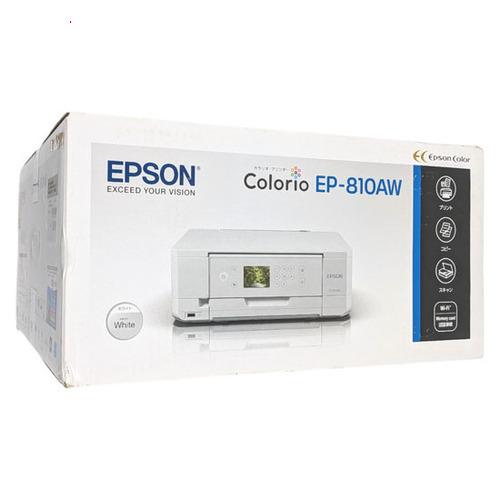 周辺機器 EPSON EP-810AW カラリオ インクジェットプリンター ホワイト