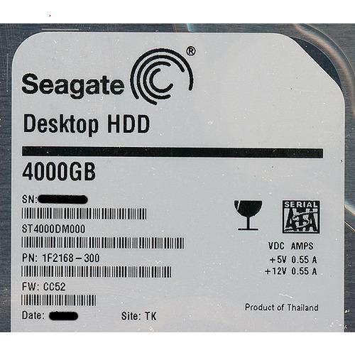 g*u様 中古★SEAGATE ST4000DM000★4TB SATA600 Seagate（シーゲイト） 爆買【中古】SEAGATE HDD ST4000DM000 4TB