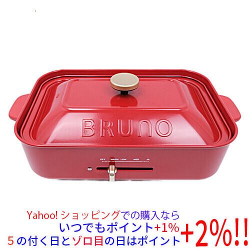 BRUNO（ブルーノ） IDEA コンパクトホットプレート BOE021-RD レッド