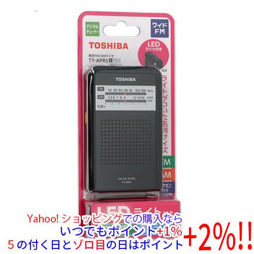 TOSHIBA（東芝） TOSHIBA LEDライト付きポケットラジオ TY-APR5(K