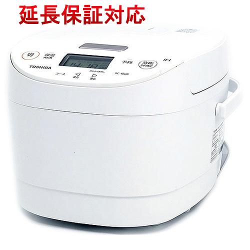 TOSHIBA ジャー炊飯器 RC-10HR ホワイト [管理:1100043291