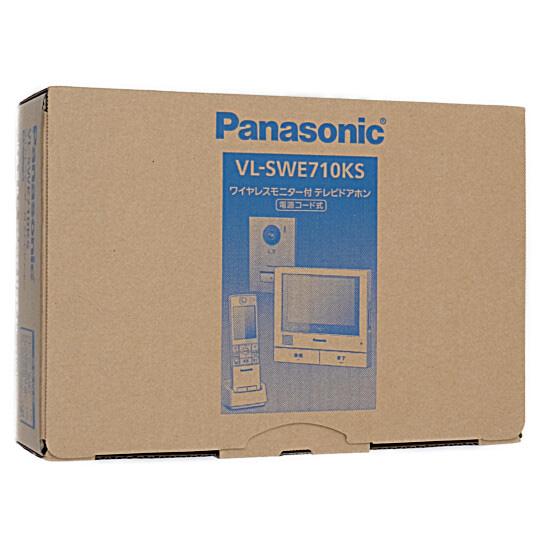 Panasonic テレビドアホン VL-SWE710KS - 防災、セキュリティ