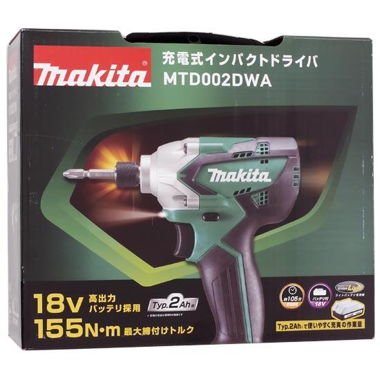 マキタ 充電式インパクトドライバー MTD002DWA [管理:1100054291 