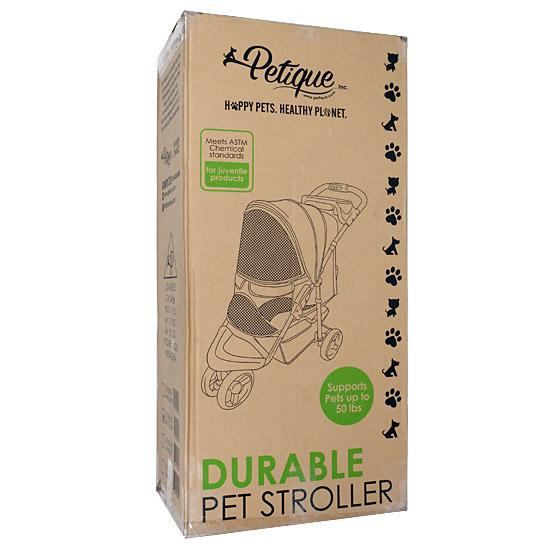 新品(開封のみ)】 Petique ペット ストローラー ラズベリー 新品(開封のみ)】 Petique ペット ストローラー ラズベリー