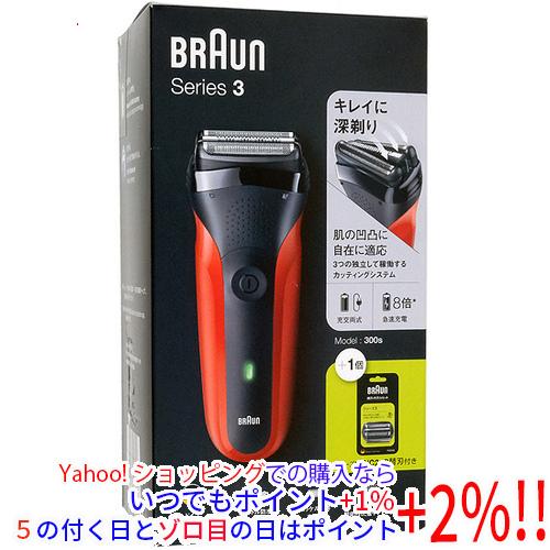 BRAUN Series 3 Braun シェーバー シリーズ3 Series3 300S-R-SP レッド