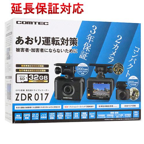 新品(開封のみ)】 コムテック ドライブレコーダー ZDR017 [管理 