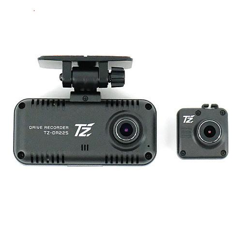 爆買TZ 2カメラドライブレコーダー TZ-DR225P 88TZDR225P : エクセラー