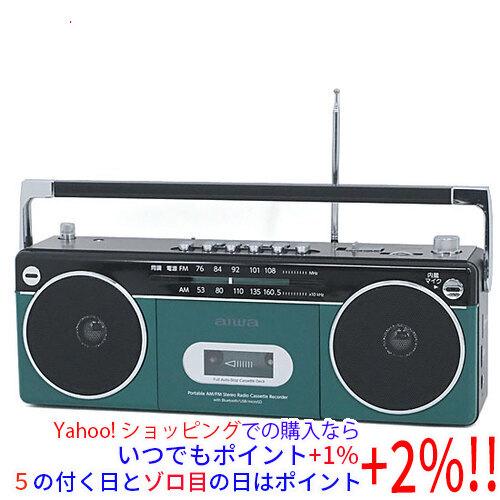 AIWA 横長ダブルスピーカーラジカセ aiwa audio -G RCP2 GAA4-RCP0002