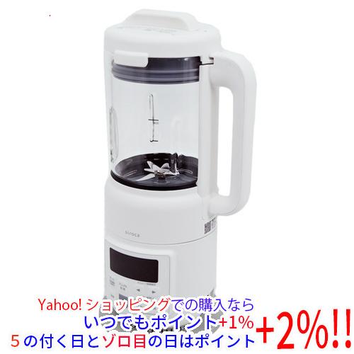 新品訳あり(箱きず・やぶれ)】 siroca ヒーター機能付きブレンダー