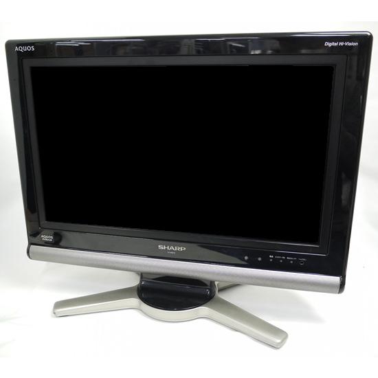 【中古】ポータブルテレビ AQUOS 20V型 シャープ LC-20F5-B SHARP 本物 フリースタイルAQUOS 20V型テレビ LC-20F5-W 中古