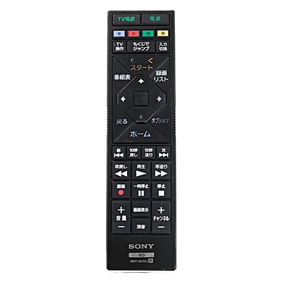 SONY 【中古】SONY ブルーレイディスクレコーダー用リモコン RMT SONY 【中古】SONY ブルーレイディスクレコーダー用リモコン RMT