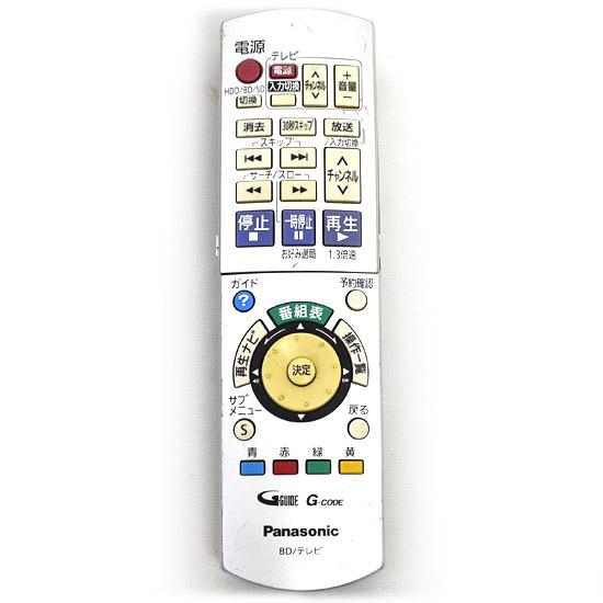 Panasonic 【中古】Panasonic DVDレコーダー用リモコン