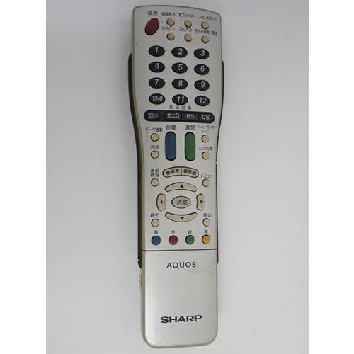【中古】「非常に良い」シャープ テレビリモコン GA366WJSA SHARP（シャープ） 爆買【中古】SHARP製 テレビリモコン GA366WJSA