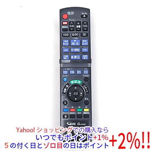 nasne/BDリモコンまとめ売り/完品中古品/秋田県/由利本荘市/限ります。 Panasonic（パナソニック） 【中古】Panasonic BD/DVDレコーダー用
