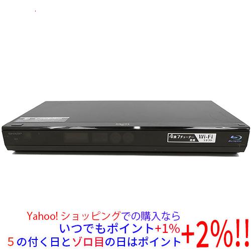 中古】SHARP AQUOS ブルーレイディスクレコーダー BD-W500 リモコン  