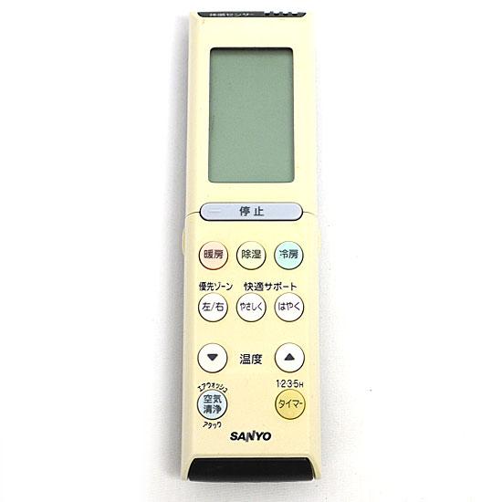 SANYO 【中古】SANYO製 エアコンリモコン RCS-EX1 [管理 SANYO 【中古】SANYO製 エアコンリモコン RCS-EX1 [管理