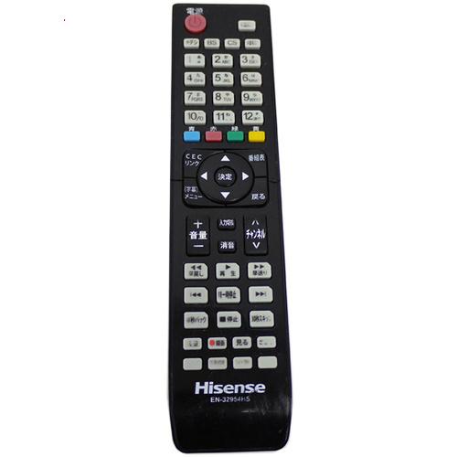Hisense 32V型 液晶 テレビ リモコン 中古 ハイセンス（HISENSE） 【中古】ハイセンス 液晶テレビ用リモコン EN