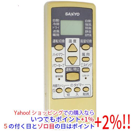 SANYO 【中古】【ゆうパケット対応】SANYO製 エアコンリモコン RCS-WA1