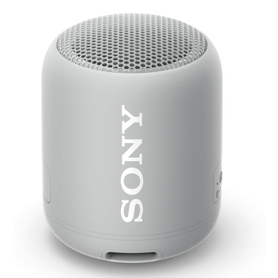 【中古】SONY ワイヤレスポータブルスピーカー SRS-XB12 (H) グレー 元箱あり スマホ対応スピーカー