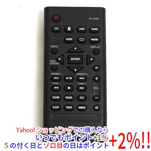 Pioneer（パイオニア） 【中古】PIONEER CDミニコンポ用リモコン RC