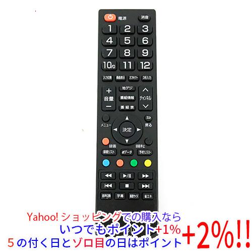 simplus（シンプラス） 【中古】simplus テレビ用リモコン RC-1306