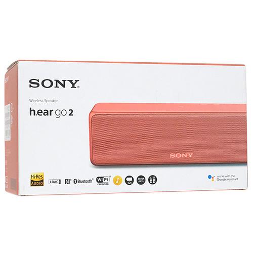 中古】SONY ワイヤレスポータブルスピーカー h.ear go 2 SRS-HG10 (R 