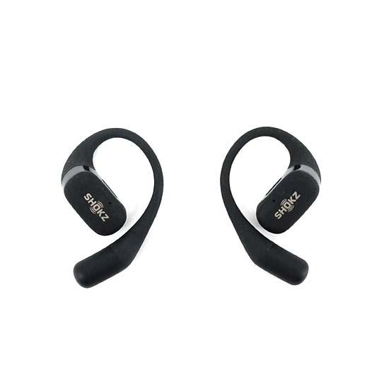 中古】Shokz オープンイヤー型イヤホン OpenFit T910 ブラック 元箱 