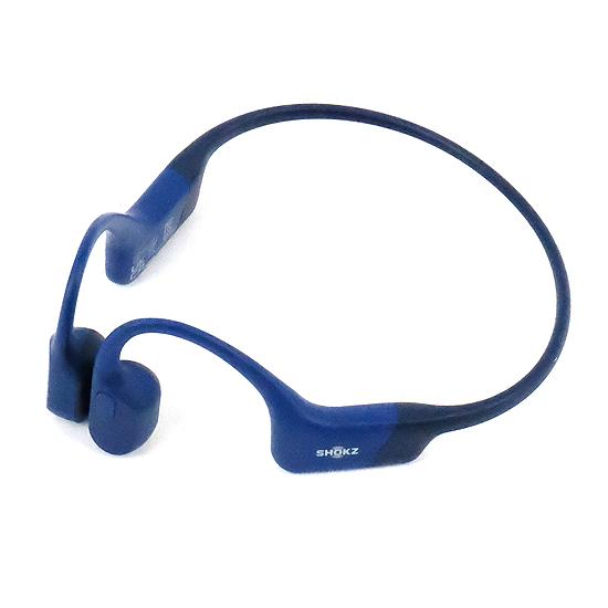 中古】Shokz 骨伝導イヤホン OpenRun Mini S803-MN ブルー 元箱  