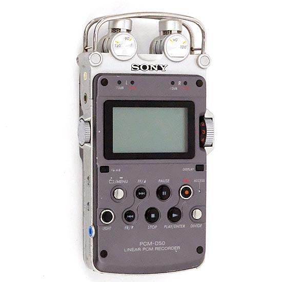 SONY 【中古】SONY リニアPCMレコーダー PCM-D50 本体のみ [管理 