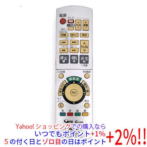 パナソニック DVDリモコン EUR7658Y50(中古:未使用・未開封) Panasonic（パナソニック） 【中古】Panasonic DVDレコーダー用
