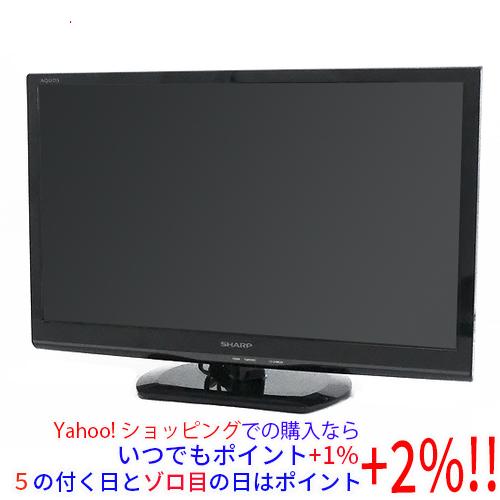 AQUOS 【中古】SHARP 22V型 液晶テレビ 2T-C22AD-B ブラック 