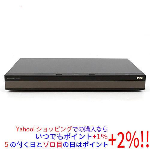 AQUOS 4K 【中古】SHARP 4Kレコーダー 2TB 4B-C20AT3 リモコンなし 