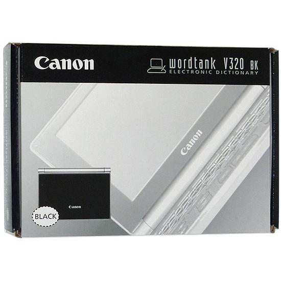 Canon製　電子辞書 wordtank V320BK　ブラック　電池なし　未使用 キヤノン（Canon） Canon製 電子辞書 wordtank V320BK ブラック 電池