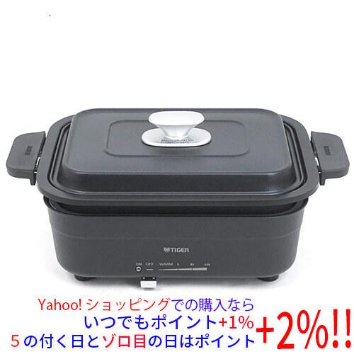中古】TIGER ホットプレート ダイニングプレート CRL-A201-KI アイアン