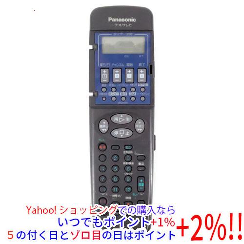 【中古】「非常に良い」パナソニック LDリモコン VEQ1200 Panasonic（パナソニック） 【中古】Panasonic ビデオリモコン VEQ2000