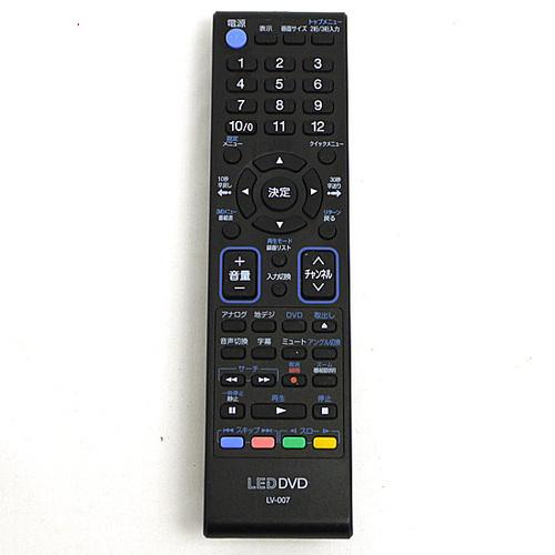 オリオン電気（ドウシシャ） 【中古】ORION テレビ用リモコン LV-007