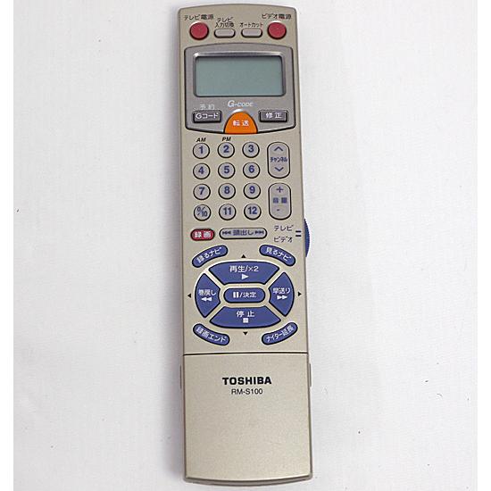 TOSHIBA（東芝） 【中古】TOSHIBA ビデオデッキ A-S100 リモコン付き