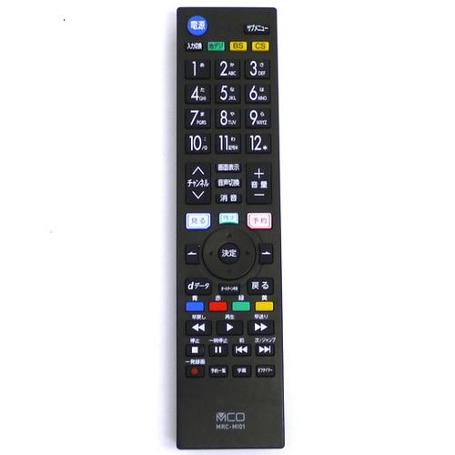 ミヨシ 爆買【中古】【ゆうパケット対応】ミヨシ テレビ用リモコン