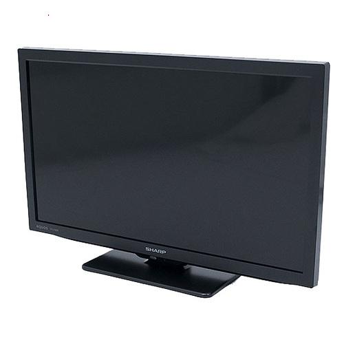 爆買【中古】SHARP 22V型 液晶テレビ AQUOS 2T-C22DE-B ブラック