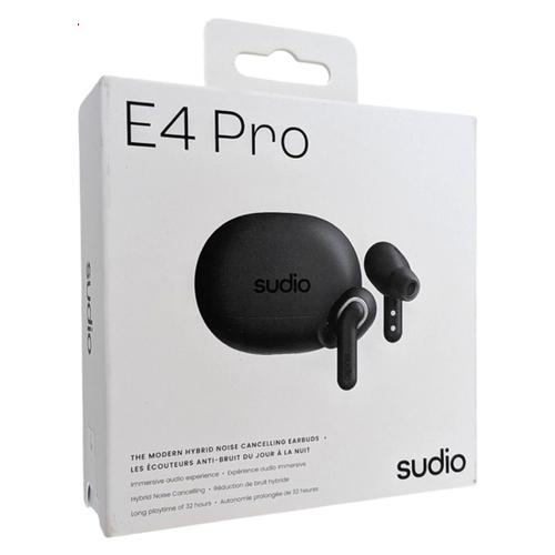 sudio スーディオ / ワイヤレスイヤホン 爆買Sudio ワイヤレスイヤホン E4 Pro SD-4001 ミッドナイトブラック
